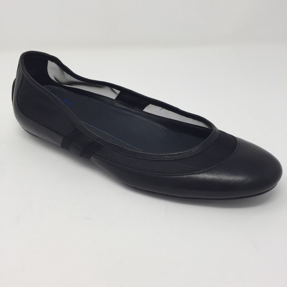 Cole Haan Shoes - Cole Haan G series black leather mesh flats
